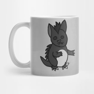 B&W Cutie Chupacabra Mug